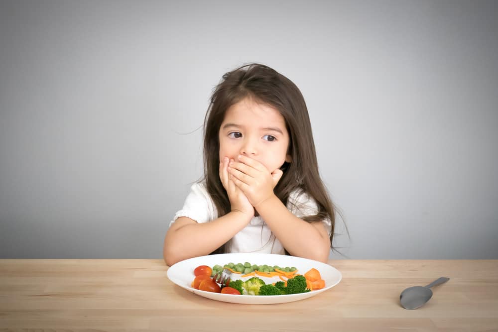 i bambini hanno difficoltà a mangiare quando sono malati