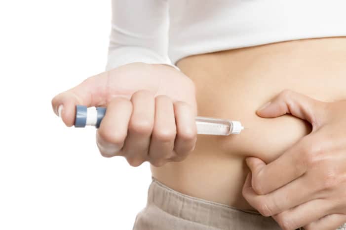 iniezione sbagliata di insulina