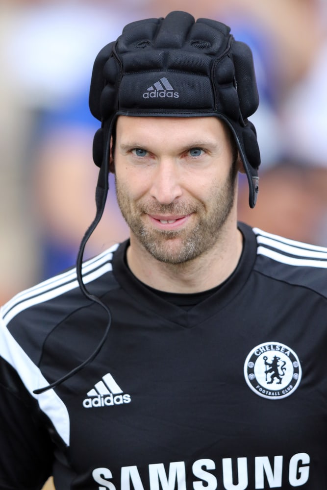 Peter Cech ferita alla testa