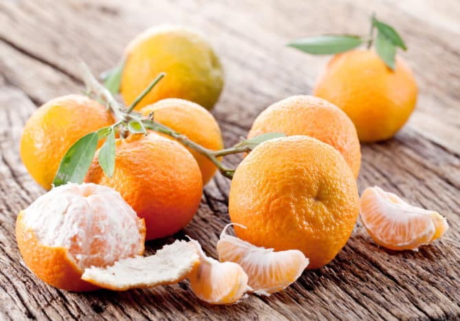 fibre bianche nelle arance