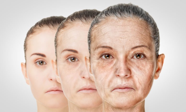 segni di invecchiamento della pelle