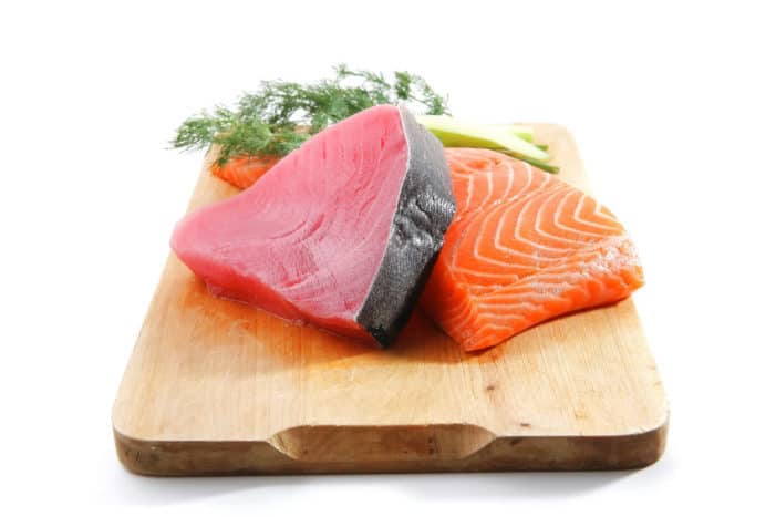 tonno e salmone